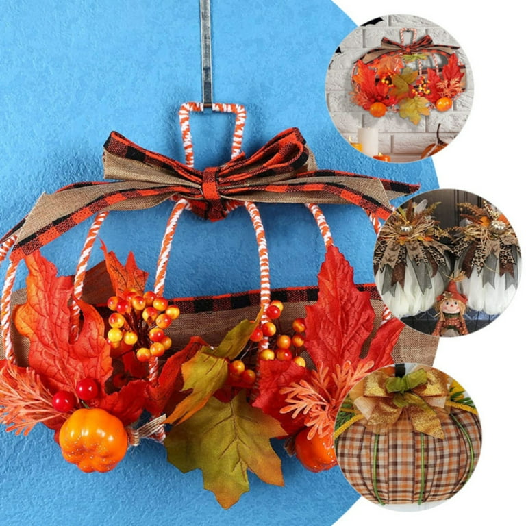 Rustic Metal Hang Pumpkin Halloween Banner Haunted House Party Autumn Fall Decor Rustic Metal Hang Pumpkin Halloween Banner Haunted House Party Autumn Fall Decor