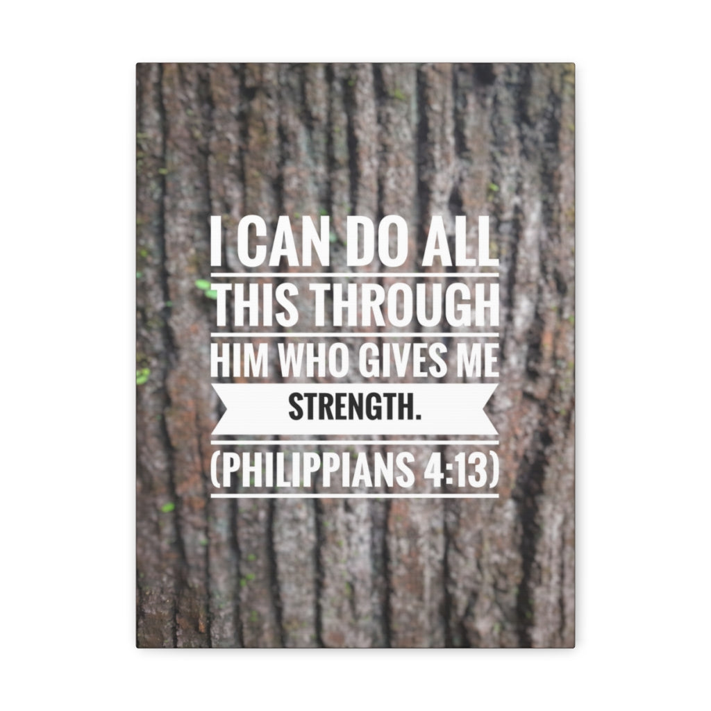 Scripture Walls Do All This Philippians 413 Bible Verse Canvas