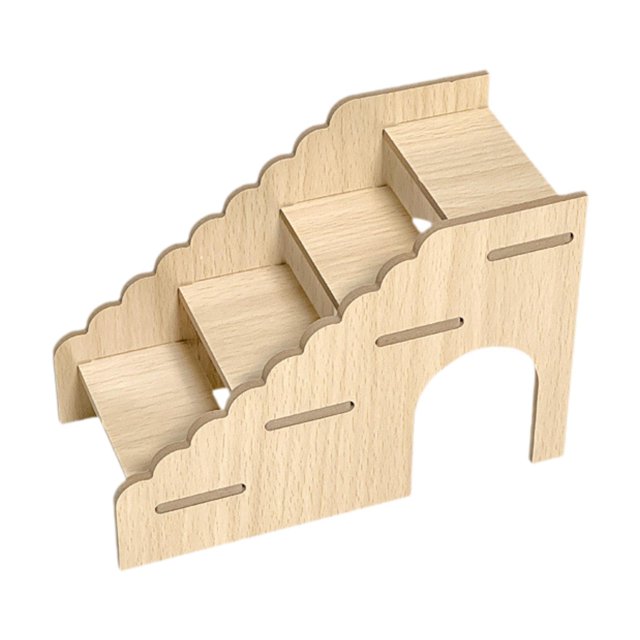 Escaleras de madera Salvador para hámster decoración de jaulas accesorio para hábitat