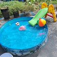 thumbnail image 2 of Folding Pool Inflation Pool Without Hard Plastic Portable Family Round Pool Swimming Pool For Baby Children Adults ， 122 * 25cm, 2 of 3