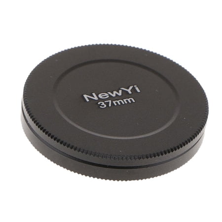 Portable 37mm CPL Filter Case Lens Cover Stack Storage Metal Box - Black scratched and Pressure Resistance