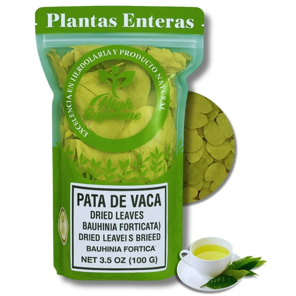 Pata de Vaca Herbal Tea (Cow’s Foot Leaves) – 3.5 oz (100g) Loose Leaf – 100% Natural – Non-GMO, Gluten-Free, Caffeine-Free – Traditional Herbal Infusion – Makes 30 Cups – by High Supreme
