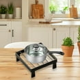 thumbnail image 6 of Dualoai Pan Organizer Pot Pan Rack, Metal Pot Holder, Multipurpose Kitchen Organization and Storage for Kitchen Worktop Home Nonslip, 6 of 9