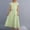 *Mint Green, variant on ClodeEU Womens Summer Short Sleeve Shift Dress with Belted ,Flowy Casual Loose Dress Green,Womens Plus L