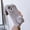 Lightgray, variant on Furry Bunny Case Cover for Samsung Galaxy A73 5G, Chic Luxury Faux Fur Rabbit Design Girly Back Case for Girls Women Shockproof Bumper Soft Fluffy Cover - Coffee