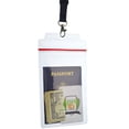 thumbnail image 3 of Specialist ID Heavy Duty Water and Tear Resistant Passport Holders, 2 Pack with Breakaway Lanyard, 3 of 7