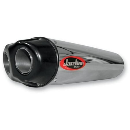 2007 Carbon Fiber Canister - Jardine 18-1017-724-02 RT-One Outlet Factory Replica Muffler - Stainless Steel Canister - Carbon Fiber End Cap