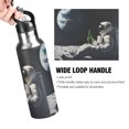 thumbnail image 4 of Yayeee 20oz Insulated Water Bottle Double Wall Stainless Steel with Flip Straw Lid, Sitting on The Moon, 4 of 7