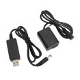 thumbnail image 3 of Dummy Battery FW50 DC Coupler Multifunctional Black  for Sony for DSC-RX10 II, 3 of 8