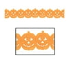 Party Decoration Jack-O-Lantern Garland 5" X 12' - 12 Pack (1 Per Package)