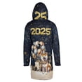 thumbnail image 2 of Happy New Year Shiba Inu Welcome 2025 Balloon Firework Party All Over Print 3D Hooded Duffle Toggle Coat Shibas Dog Lovers Gifts Idea - 01014, 2 of 6