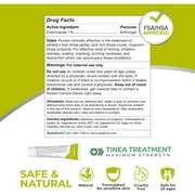 Terrasil Tinea Treatment Antifungal Cream, Max Strength, All-Natural, 6X Faster Relief (14gm Tube)