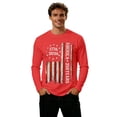 thumbnail image 3 of 1776-2026 250 Anniversary USA Shirt Freedom Shirt Men's Tshirts Shirts Short Sleeve T Shirt America 4th of July Shirt Crew Neck Tee(Red,XXL), 3 of 3