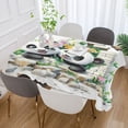 thumbnail image 5 of BZSMCE Square Tablecloth Cute Pandas Pattern Pattern Tableclothes, 5 of 9