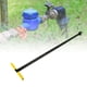 thumbnail image 5 of Llave De Cierre De Agua, Medidor, En T Plegable, Acero, 5 of 7