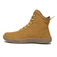 thumbnail image 2 of LASUDRAA Mens Womens Hiking Boots Wide Toe Box Zero Drop Sole Ankle-High Boots, 2 of 9