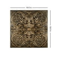 thumbnail image 2 of R139 - Spanish Silver Foam Glue-up Ceiling Tile in Antique Brass (129.6 Sq.ft / Pack) - 48 Pieces, 2 of 3