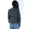 thumbnail image 2 of Rachel Roy Womens Frankie Printed Blazer Jacket, Grey, 8, 2 of 2