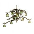 thumbnail image 3 of Meyda Tiffany 118366 Pine Branch Valley View 12 Light 50" Wide Chandelier - Copper, 3 of 5