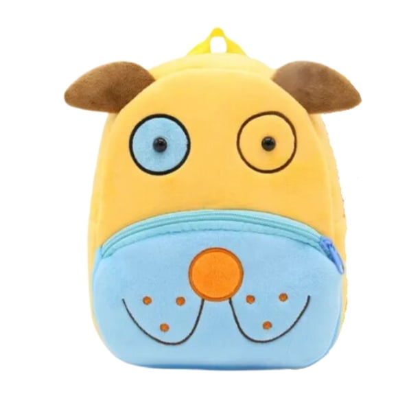 Mochila preescolar de felpa animalitos