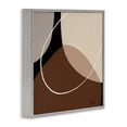 thumbnail image 4 of Stupell Industries Minimal Project Abstraction Abstract Painting Gray Framed Art Print Wall Art, 12 x 12, 4 of 10