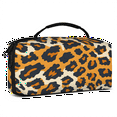 thumbnail image 2 of Herdesigns Leopard Print Carry Case Compatible with Nintendo Switch 2, with 20 Game Card Slots, Cheetah Skin Pattern Portable Travel Carrying Case Pouch for Accessories & Games, 2 of 8