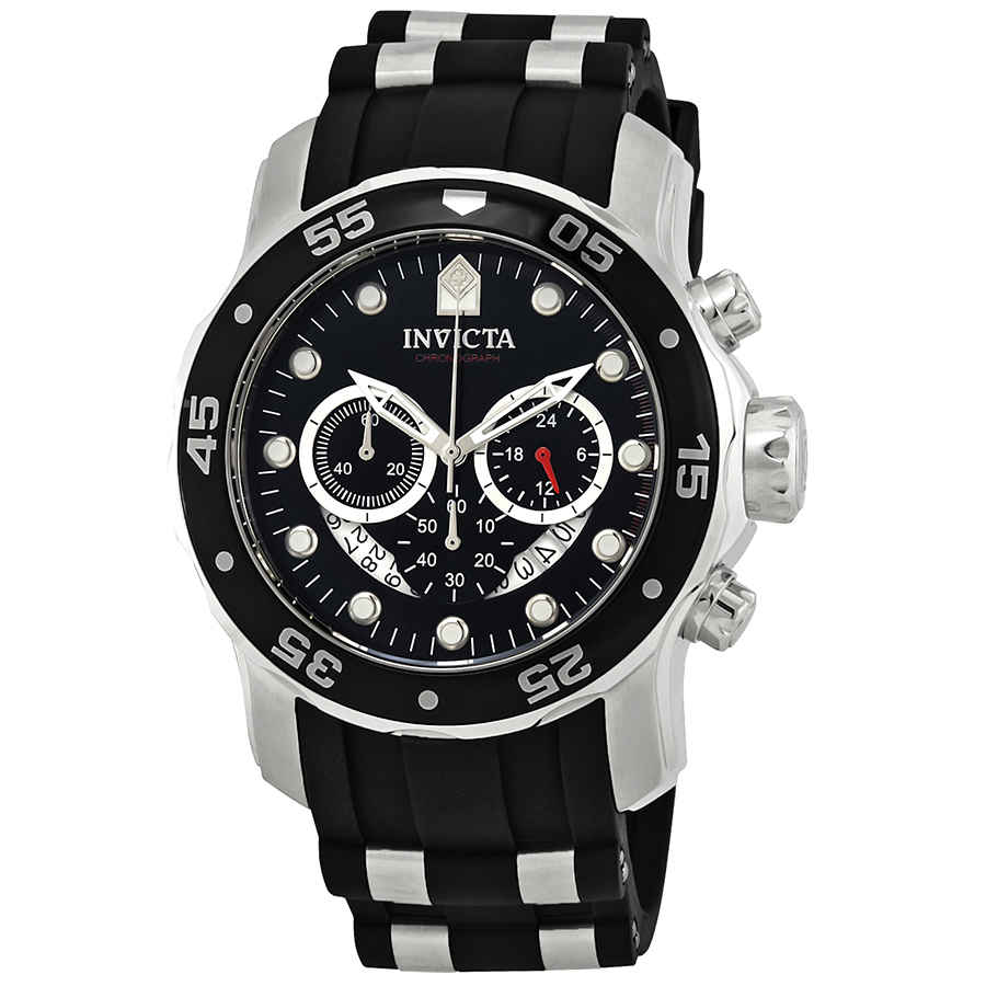 23696 Pro Diver Black Dial 
