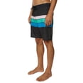 thumbnail image 2 of O'Neill Mens Hyperfreak Heist Line boardshorts Black marine pacific 30, 2 of 3