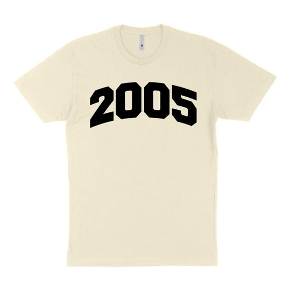 2005 College Style Shirt Unisex Medium Natural