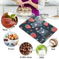 thumbnail image 4 of Bears and Strawberries Food Scale Digital Kitchen Scale Waterproof Tempered Glass Tare Function 11 lb for Baking Cooking Meal Prep, 4 of 7
