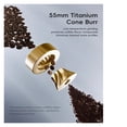 thumbnail image 3 of Electric Coffee Grinder 55MM  Cone Burr Stepless Adjustment Espresso Brew ,Easy to Operate, 3 of 5