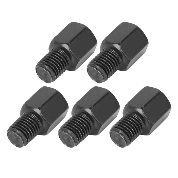 5Pcs 8mm RH a 10mm RH Motocicleta Retrovisor Espejo Adaptador Perno