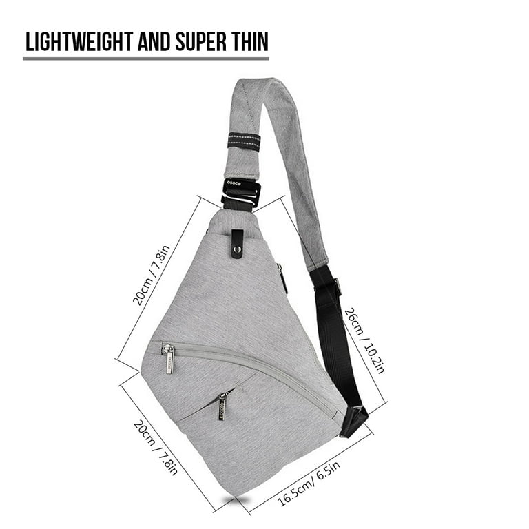 Wholesale LYMECH brand name college sling bags men bag adjustable shoulder  cross body chest crossbody messenger From m.