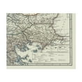 thumbnail image 4 of Historic Map - Dacia Moesia Thracia North Macedonia - Spruner 1865 - 28.53 x 23 - Vintage Wall Art, 4 of 5