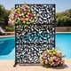 thumbnail image 1 of Yeshouse Biombo de acero galvanizado de alta resistencia, panel de cerca de 183 x 119 cm, divisor decorativo resistente a la intemperie y enrejado para plantas, ideal para patio y jardín, 1 of 8