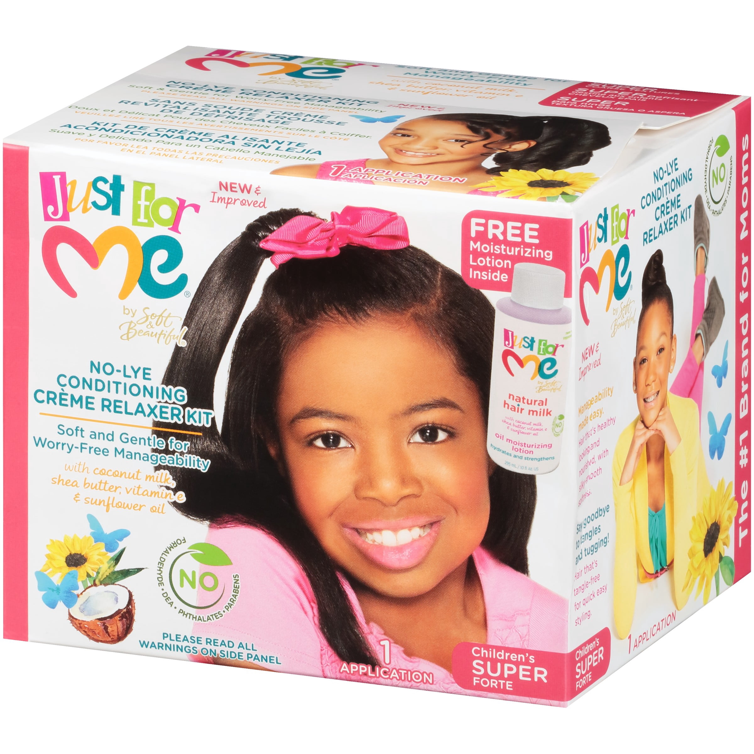 Just For Me Children S Super No Lye Conditioning Creme Relaxer Kit