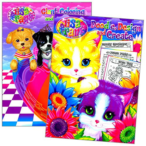 Download Lisa Frank Playtime Coloring Books Activity Set Walmart Com Walmart Com