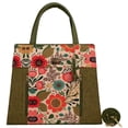 thumbnail image 1 of Bolso Yute De Mujer FANA Emiliana Color Verde Olivo Refinada Haz Negocio, M3981!!, 1 of 3
