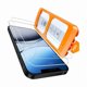 thumbnail image 1 of Chenchen for iPhone 12 mini Screen Protector 9H Hardness Military Grade Shatterproof HD Tempered Glass Full Coverage Easy Installation Case Friendly 2 Pack, 1 of 1