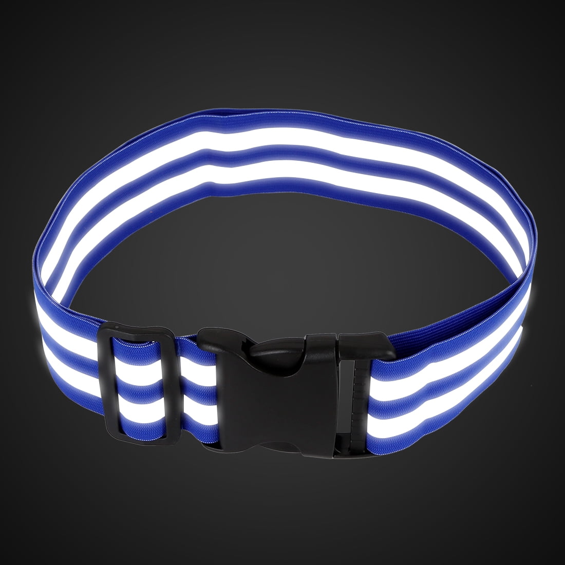 Unique Bargains Reflective Belts Safety Cycling Riding Reflector Tape Blue