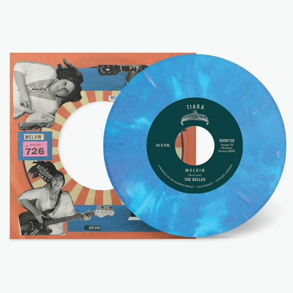 The Belles - Melvin B/w Come Back - Blue/white Marble - Music & Performance - Vinyl [7-Inch]