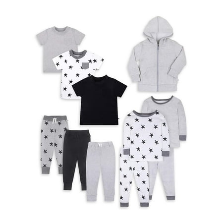 

Little Star Organic Toddler Unisex 11 Pc Mix & Match Set Size 9 Months - 5T