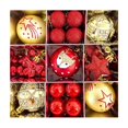 thumbnail image 2 of erdimoy 35‑Pack Christmas Ball Ornaments Set, Assorted Xmas Tree Hanging Baubles for Holiday Home Party Decoration, 2 of 6