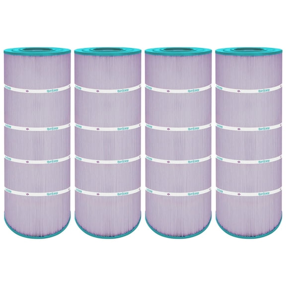 Hurricane 4 Pack HF8316-01P Platinum Purple Pool Filter Cartridge Replacement