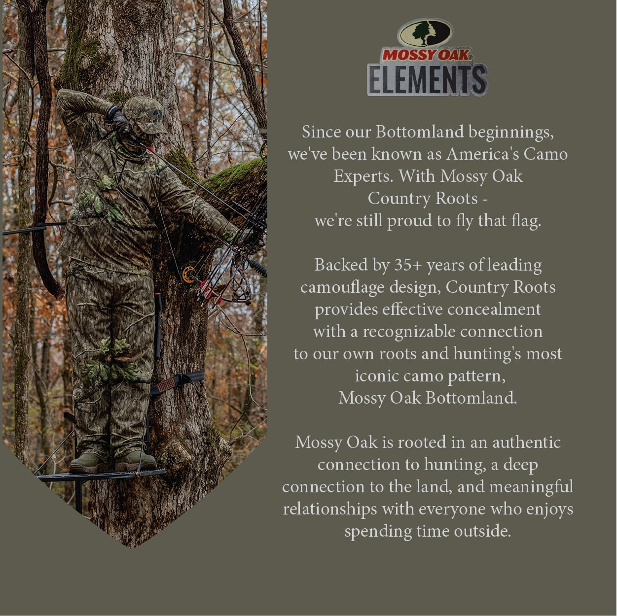 Mossy Oak Elements Youth Sherpa Lined Waterproof Hunting Bib, Mossy Oak Country Roots, Size Youth 2X-Large