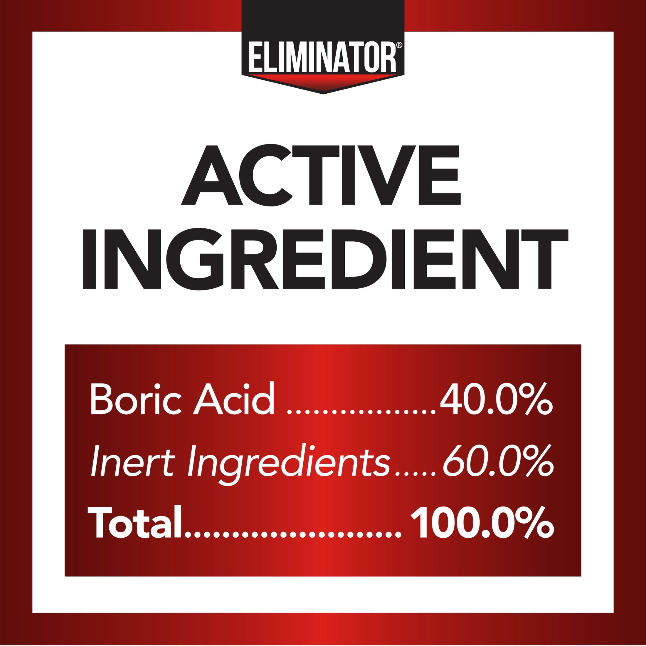 Eliminator Roach Tablets 6 Ounce, Boric Acid, - Kills Roaches, Waterbugs, and Silverfish