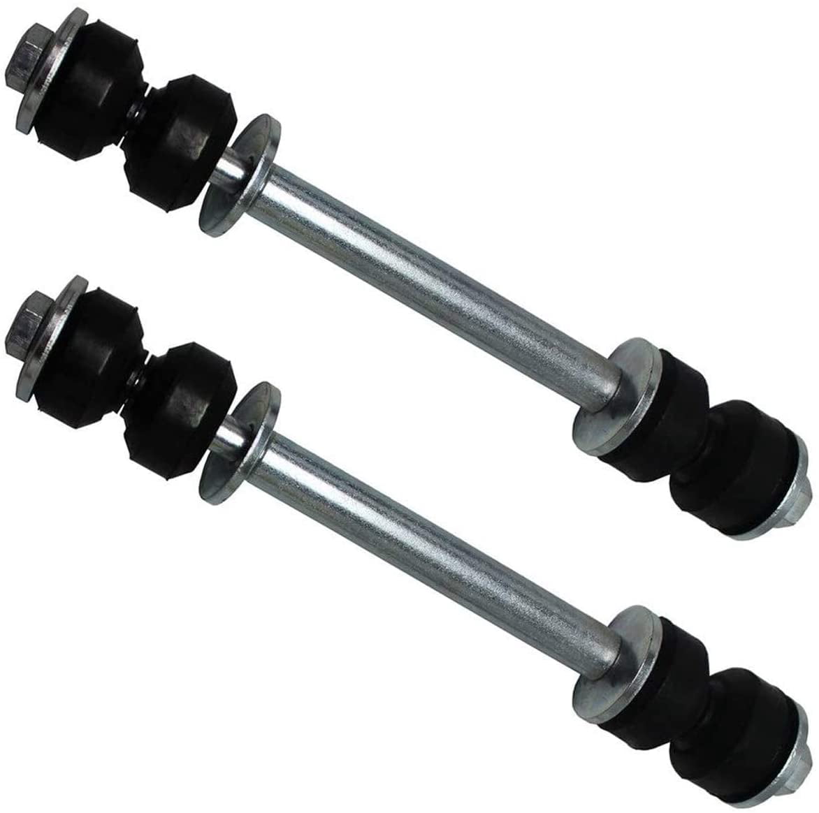 Detroit Axle - 13pc Front Suspension Kit for Chevy Silverado Sierra Avalanche Suburban GMC Yukon XL 1500 Cadillac Escalade ESV EXT, Tie Rods Ball Joints Sway Bars Idler Arm Bracket Pitman Replacement