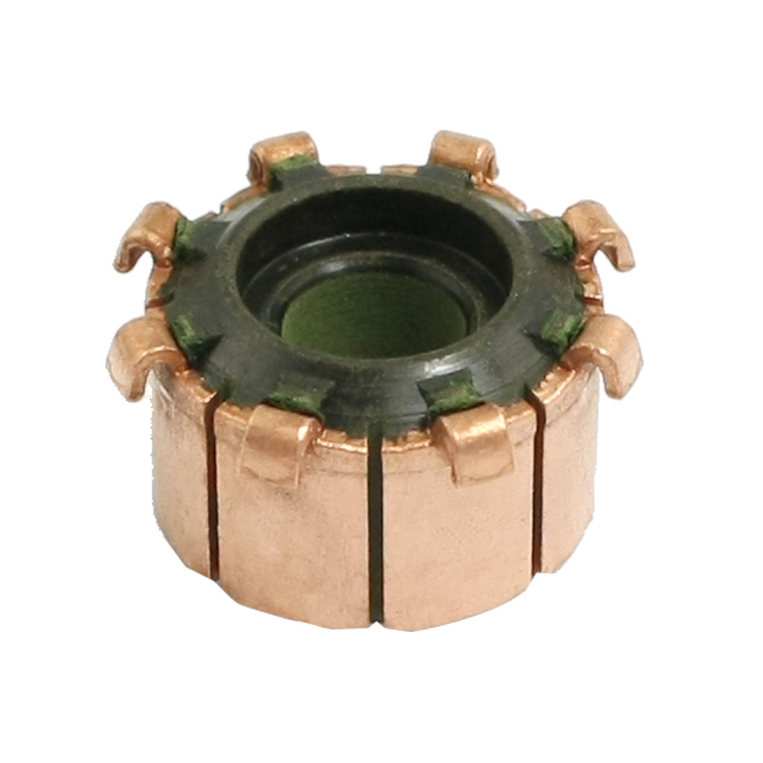 10mm Height 15mm OD 8 Gear Tooth Copper Shell Mounted On Armature