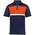 thumbnail image 4 of Holloway Sportswear 3XL Prism Bold Polo Navy/Orange 222576, 4 of 5