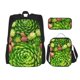 thumbnail image 1 of Balery Cactus And Succulents Mochila escolar 3 en 1 para niños: mochila resistente con lonchera térmica y estuche para lápices. Mochila escolar para niños y niñas., 1 of 7